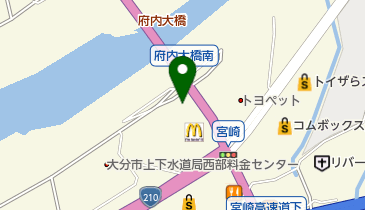 ケアライフおおいたの地図画像