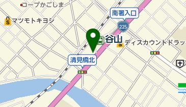 スタジオハマヤ 谷山電停前店の地図画像