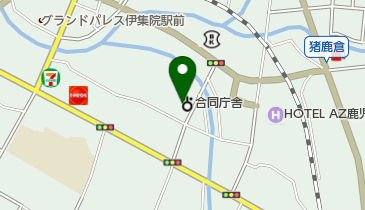 鹿児島県鹿児島地域振興局日置庁舎 警備員室の地図画像