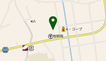 あおぞら農協 あおぞら一丁目笑和食堂の地図画像