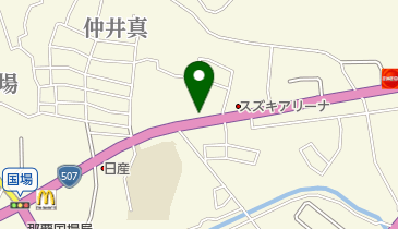 ダイドーレンタリース国場営業所の地図画像