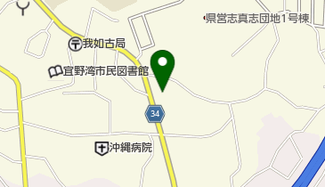 宜野湾そばの地図画像