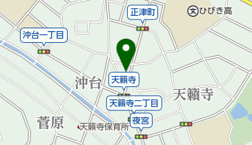 松島鍼灸院の地図画像