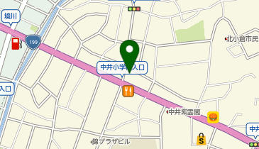 中村整骨院の地図画像