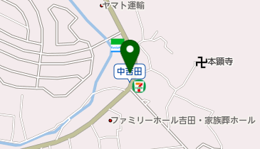 よこ川はりきゅう院の地図画像