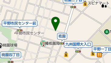 トアメーム豊福の地図画像