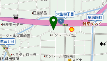 理容ポケットの地図画像