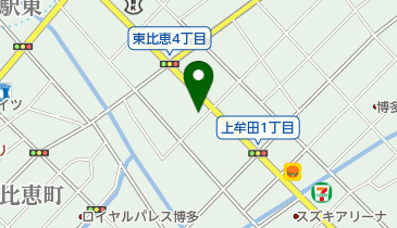カワサキプラザ福岡の地図画像