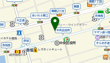 ノエビア福岡天神販社の地図画像
