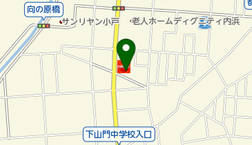 唐揚げ太陽の地図画像