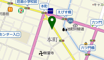 株式会社カジワラ商事久留米店の地図画像