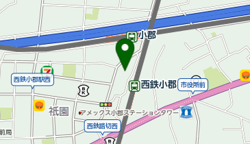 クリーブラッツ小郡店の地図画像