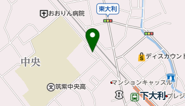 さおりバレエスタジオの地図画像
