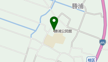 福津市立 勝浦小学童保育所の地図画像