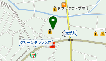 うどん海翔の地図画像