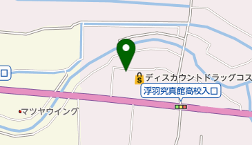 筑後ゼミナール吉井進学教室の地図画像