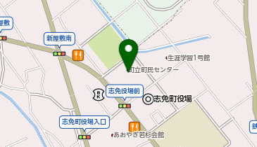 志免町体育協会の地図画像