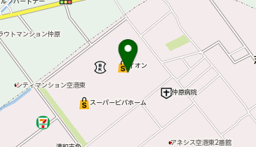 100円ショップセリア イオン福岡東店の地図画像