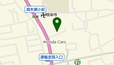 カードショップラノワールの地図画像