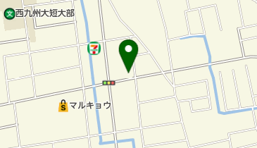 洗濯王若宮店の地図画像