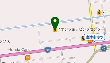 ハニー東京 イオン唐津店の地図画像