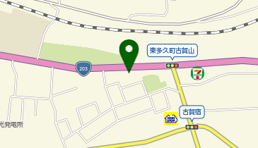 草垣理美容店の地図画像