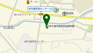 伊万里市民会館の地図画像