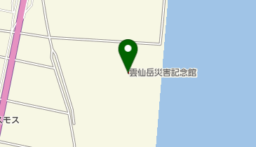 島原市役所 島原半島ジオパーク推進連絡協議会の地図画像