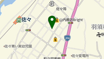 コタニ石器羽須和霊園石材の地図画像