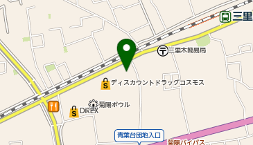 ラウンジ玉手箱の地図画像