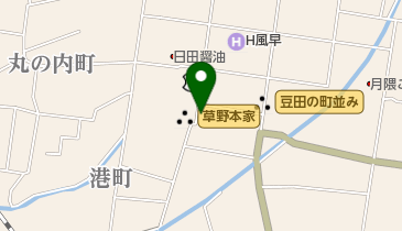 凸凹堂天領日田の地図画像