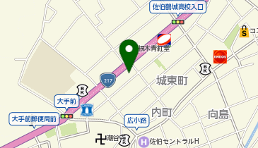 佐伯子ども劇場の地図画像