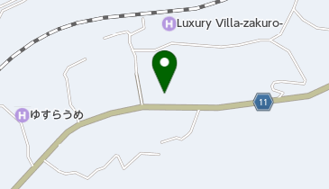 花合野美術館の地図画像