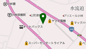 ユニバーサルホーム小林店の地図画像
