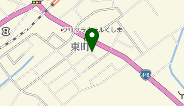 串間カトリック教会の地図画像