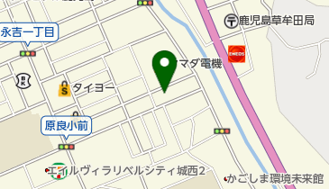 オアシスケア 原良の地図画像