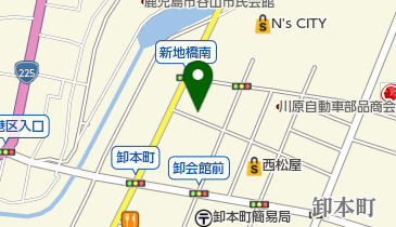 フルカワカーランドの地図画像