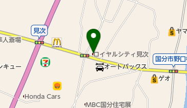 アビー Abbey 隼人国分店 霧島市 繊維 衣料 装飾品 9 5117 の地図 アクセス 地点情報 Navitime