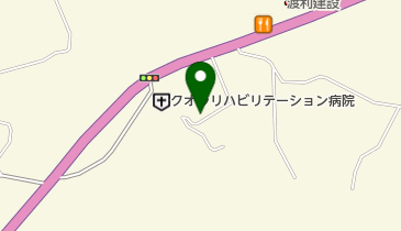 クオラリハビリテーション病院歯科直通の地図画像
