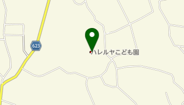 ハレルヤ幼稚園の地図画像