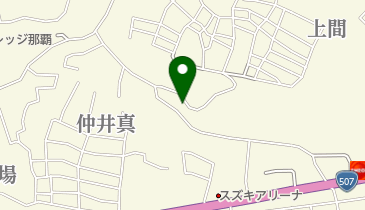 Chura那覇上間店の地図画像