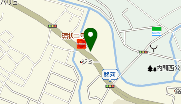 ヘアーコテージリレーションの地図画像