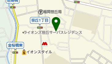 カトリック笹丘教会の地図画像