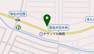 アンテェナアト弥生が丘店の地図画像