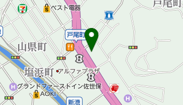 いちよし証券株式会社佐世保支店の地図画像