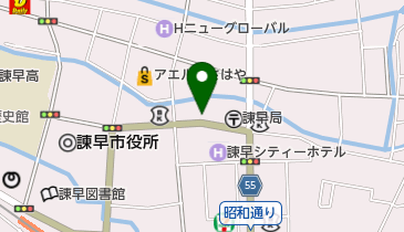 いちよし証券株式会社諫早支店の地図画像