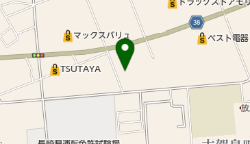 TACK大村店の地図画像
