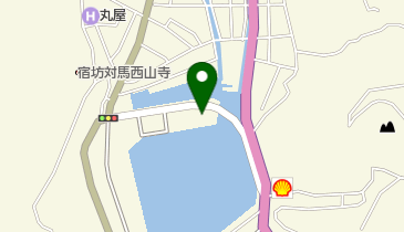 対馬ロータリークラブの地図画像