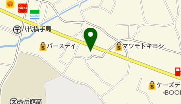 クラフトハートトーカイ・八代店の地図画像