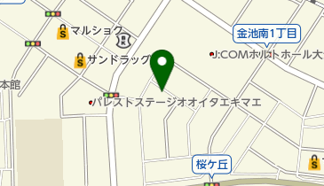 美容室姫グループ フレッシュグリーンの地図画像